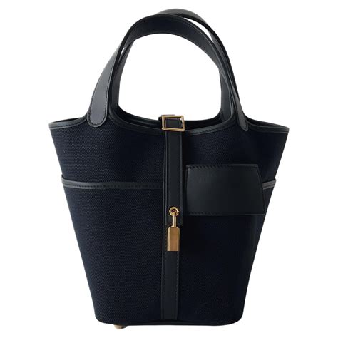 hermes picotin black gold|Hermes picotin 18 colors.